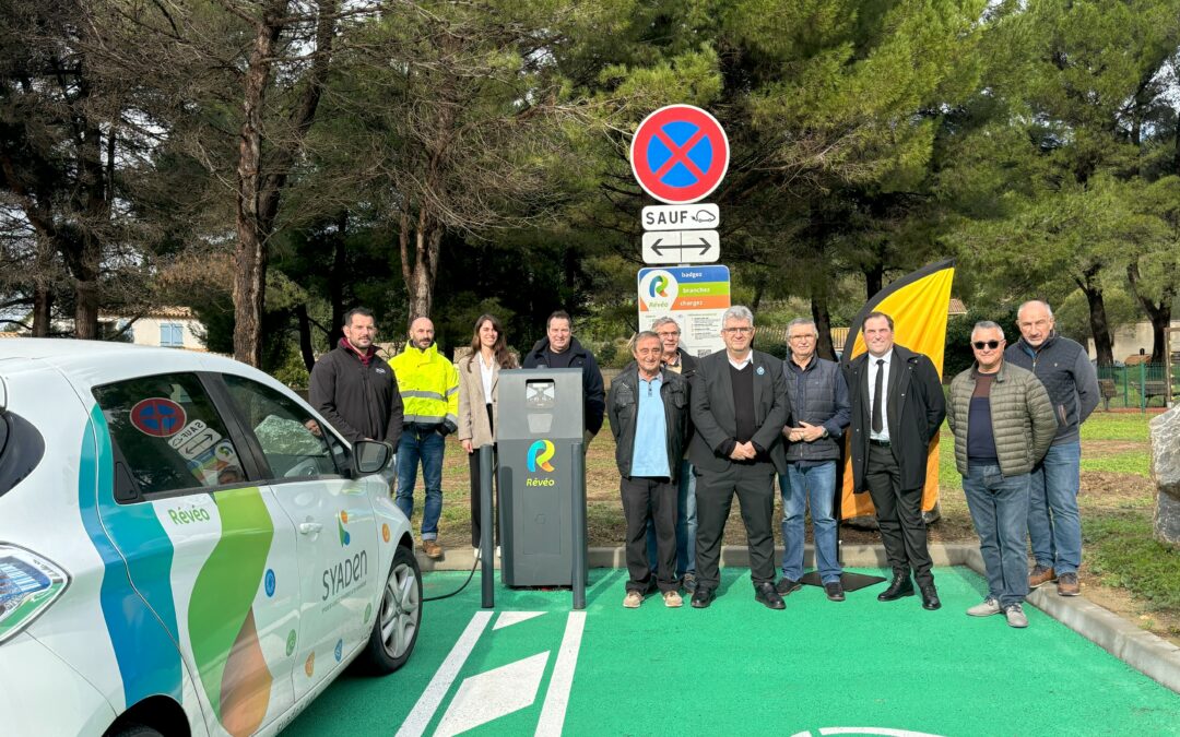 Nouvelle borne de recharge installée sur la commune d’Armissan