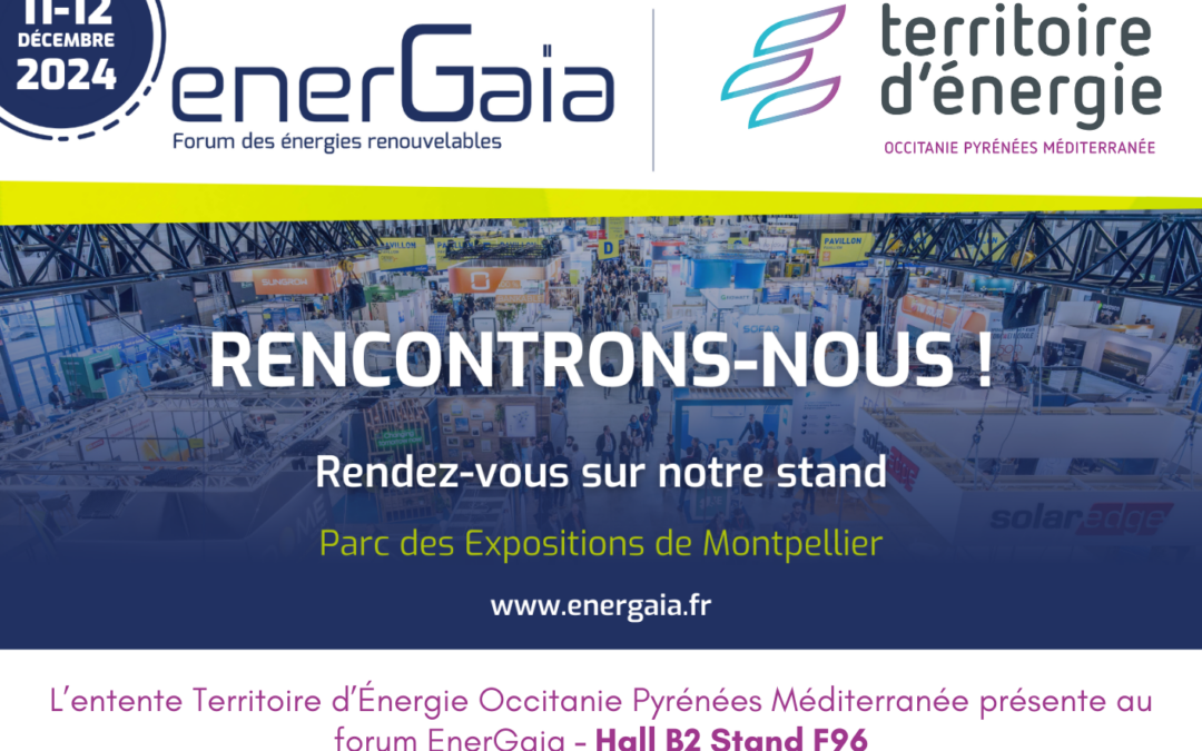 A venir : Participation au salon ENERGAÏA